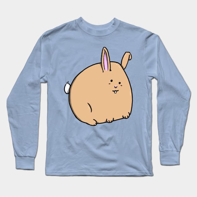 Bunny orb Long Sleeve T-Shirt by funkysmel